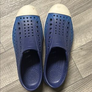 Native Blue Slip-On Shoes